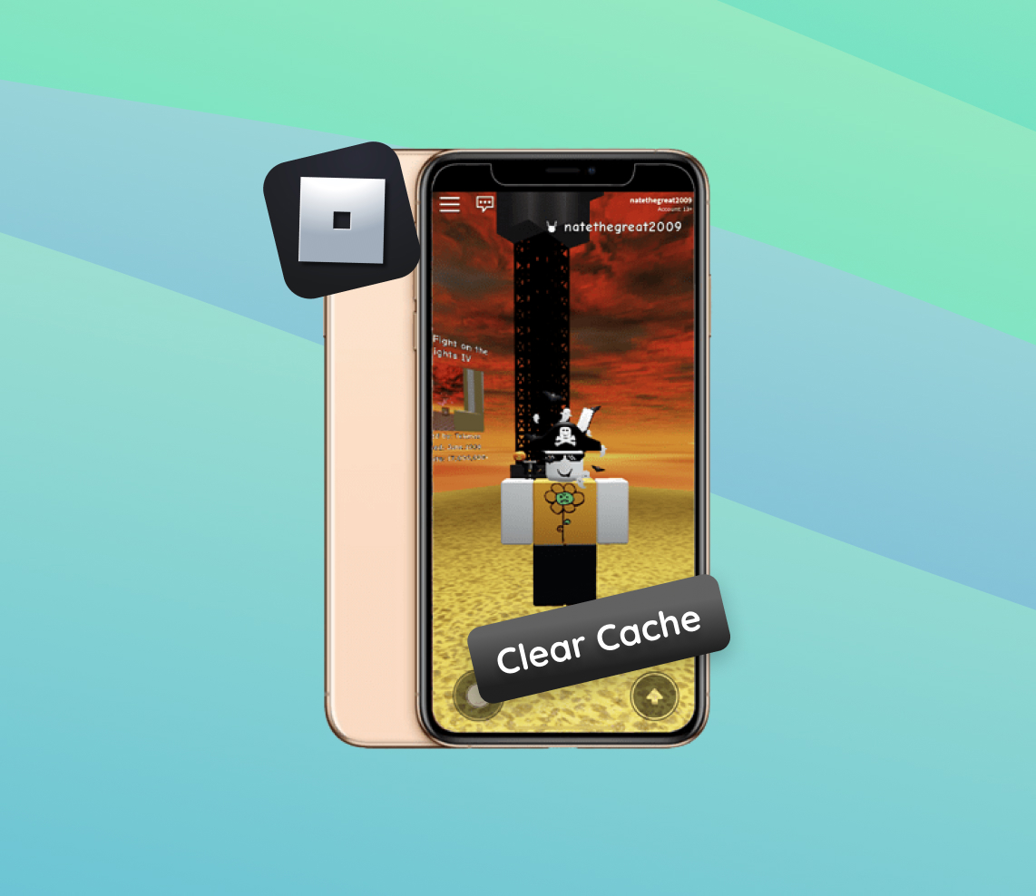 clear roblox cache on iphone